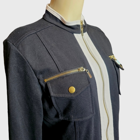 Needle & Threads zip up blazer. Medium - Picture 4 of 7